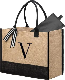 BeeGreen Personalized-Tote-Bag-for Women Mom Teacher Friends Sister Gift Bags with Comestic Bag