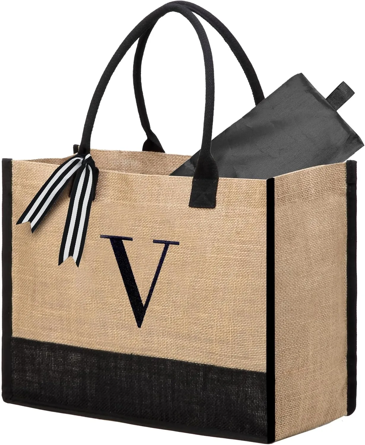BeeGreen Personalized-Tote-Bag-for Women Mom Teacher Friends Sister Gift Bags with Comestic Bag
