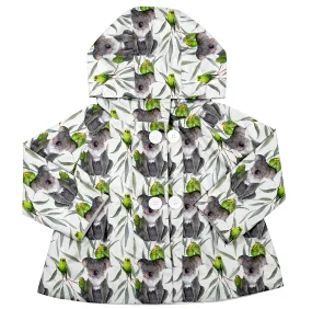 Waterproof Koala-Themed Raincoat for Budgies