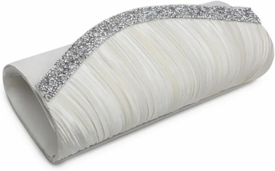 Dasein Clutch Purses for Women Evening Bags Formal Clutches with Rhinestones for Wedding Party Prom Dressy Purse