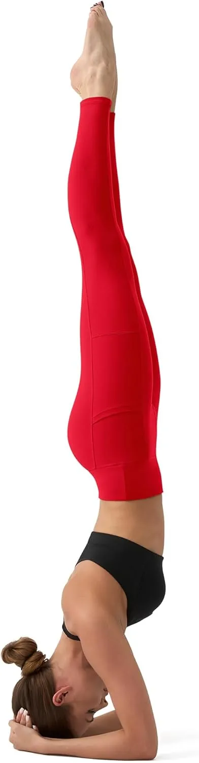 High Waisted Leggings for Women - Tummy Control Yoga Pants for Workout Running Athletic Women's Leggings Plus Size
