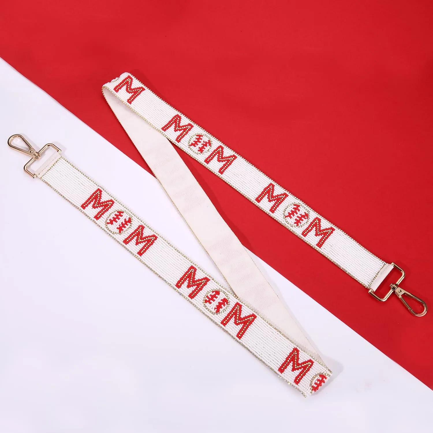 Mothers Day Purse Strap Beaded MAMA Purse Strap Replacement Mom Crossbody Bag Straps Mothers Day Outfit Gifts for Mom (Style C)