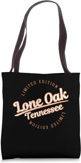 Retro Athletic Lone Oak TN Apparel Tote Bag