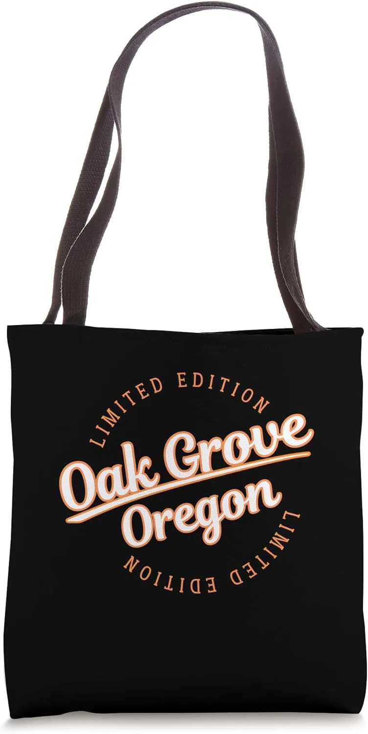 Retro Athletic Oak Grove OR Apparel Tote Bag