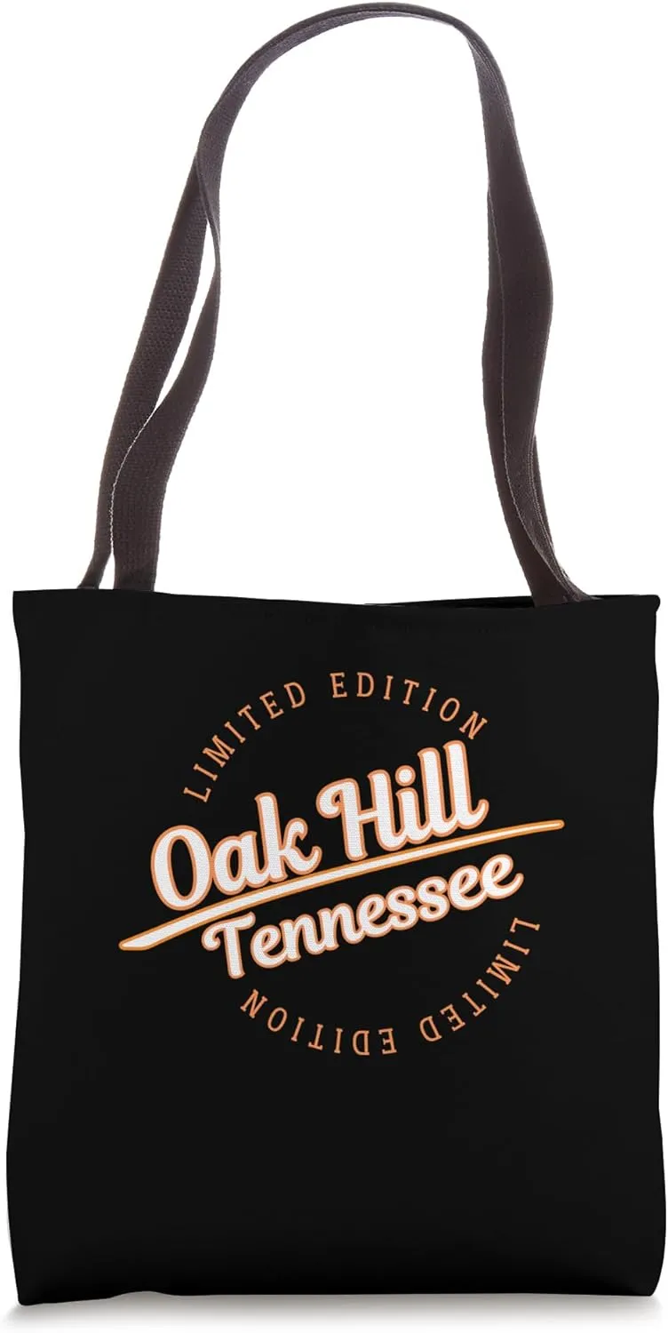 Retro Athletic Oak Hill TN Apparel Tote Bag