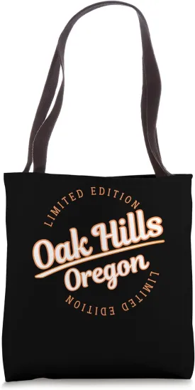 Retro Athletic Oak Hills OR Apparel Tote Bag
