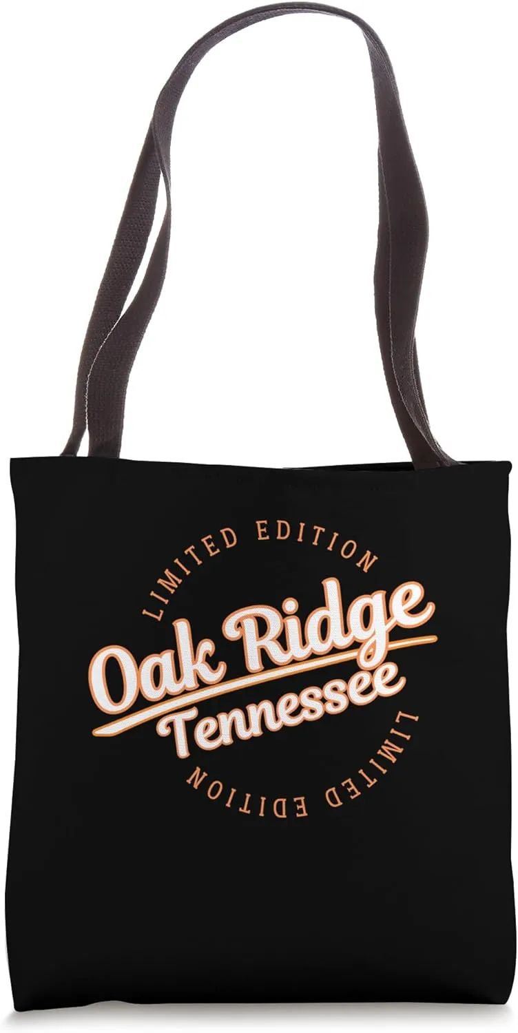 Retro Athletic Oak Ridge TN Apparel Tote Bag