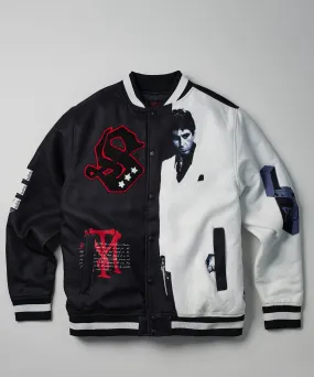 Wool Varsity Jacket inspired by Scarface