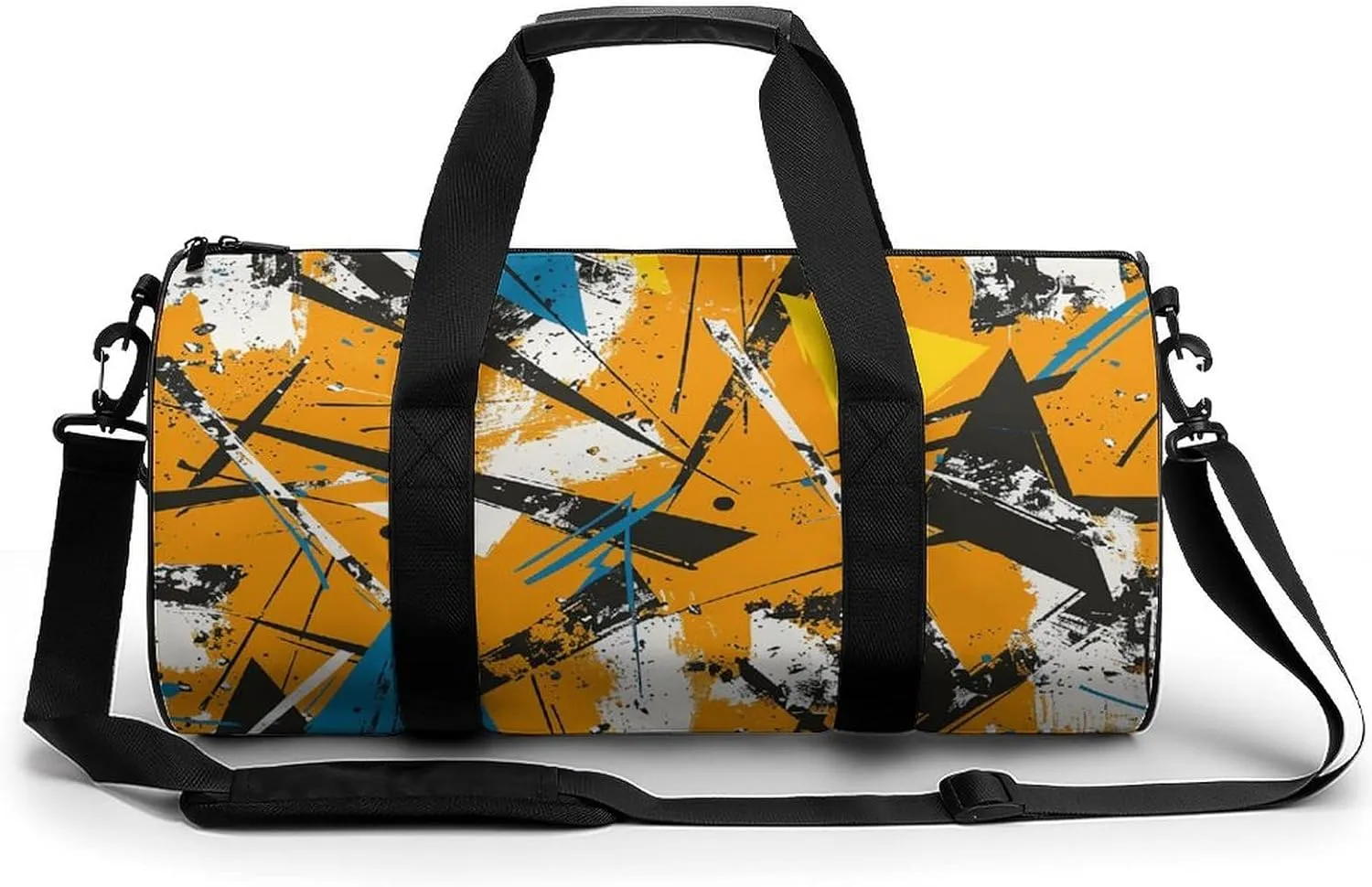 Urban Graffiti Style Gym Bag Sport Gym Tote Bag Lightweight Duffle Bag Carry On Weekender Bags for Women Men
