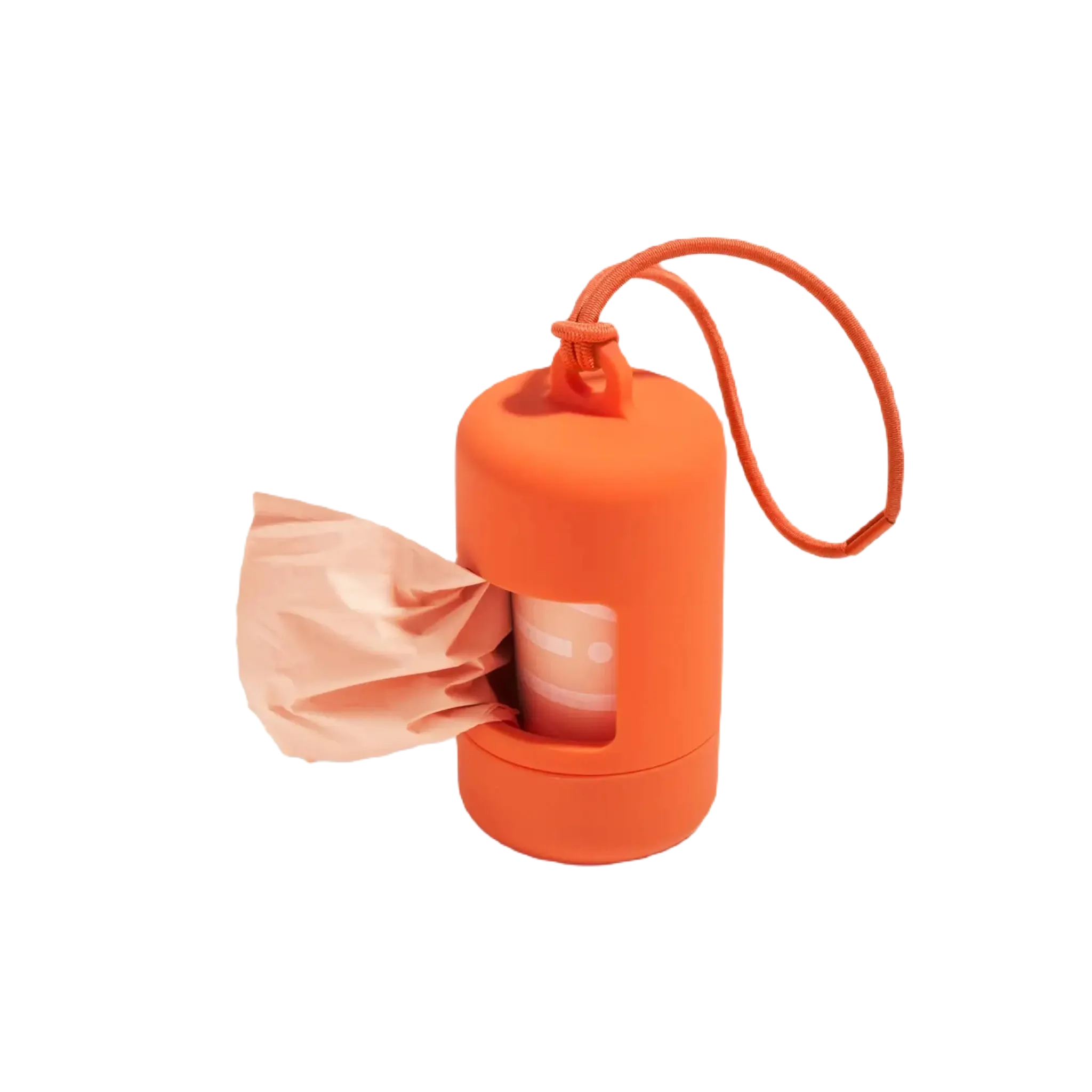 Wild One Dog Poop Bag Dispenser Holder - Blaze Orange