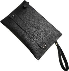 Women Envelope Clutch Bag PU Leather Female Day Clutches Large Purse Evening Bags with Wrist Strap